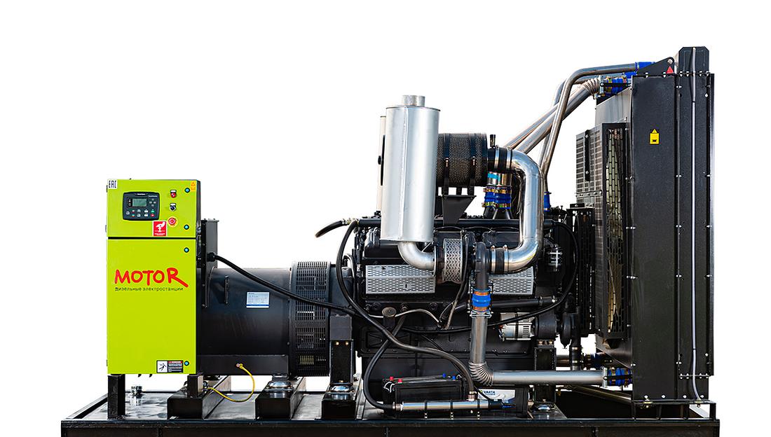 Дизельный генератор Motor АД600-Т400 открытого типа ОПТ фото 1