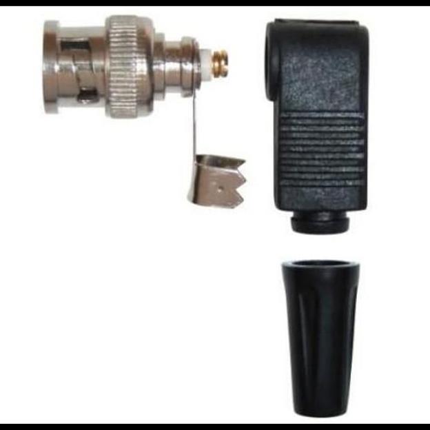 Коннектор BNC под винт, угловой фото 2