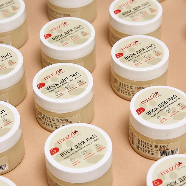 Воск для лапок собак и кошек Muzzle 100 мл ОПТ фото 2