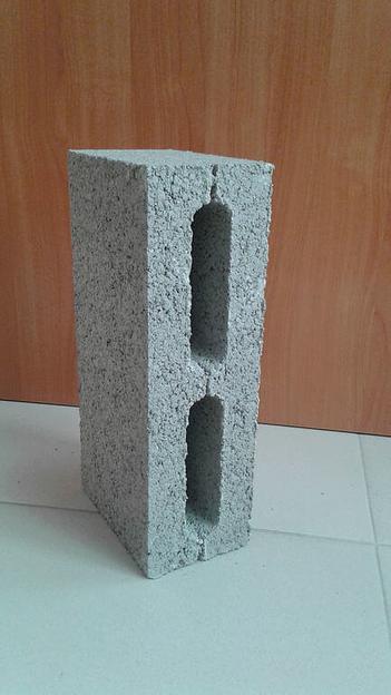 Блок перегородочный керамзитовый 12х20х40 см опт фото 2