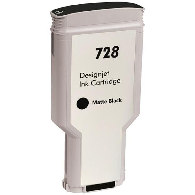 Струйный картридж NV Print 728 (NV-F9J68A) Matte Black для HP DesignJet T830/T730 (300 мл) фото 1