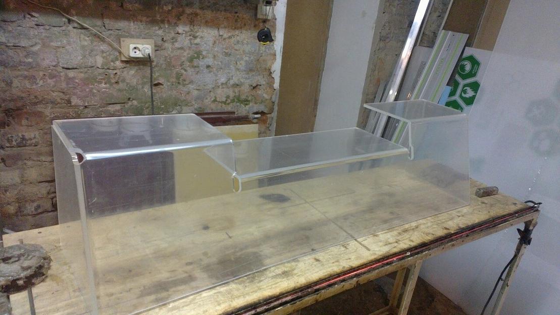 Витрина из оргстекла для хот дога, френч дога, гамбургера, фото 1