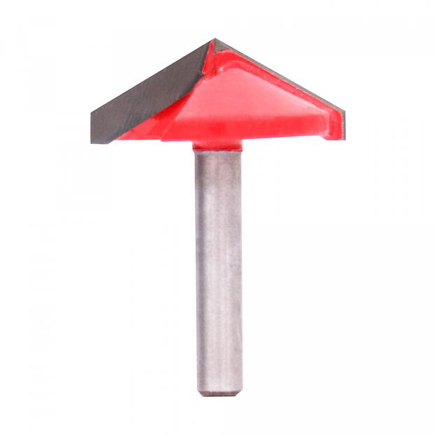 Фреза пазовая DELTA TOOLS V-образная 120º D=32 S=6 фото 1