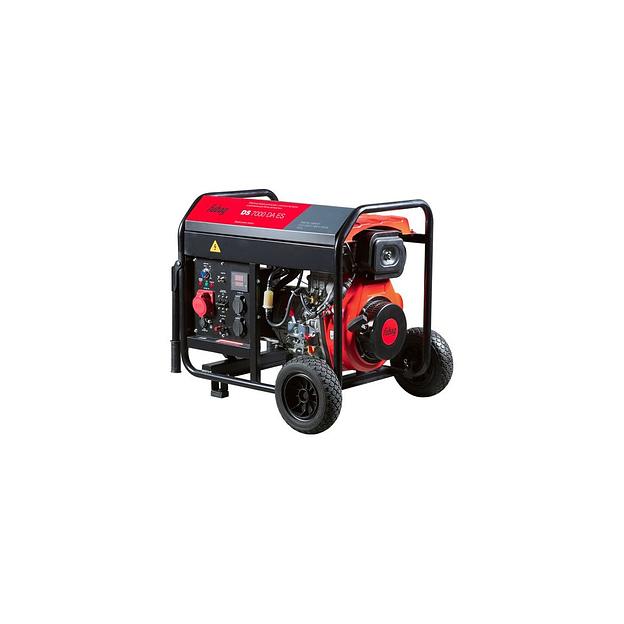 Дизельный генератор FUBAG DS 7000 DA ES, 380/220/12 В, 7кВт, с автозапуском, на колёсах с АКБ [641695] фото 1