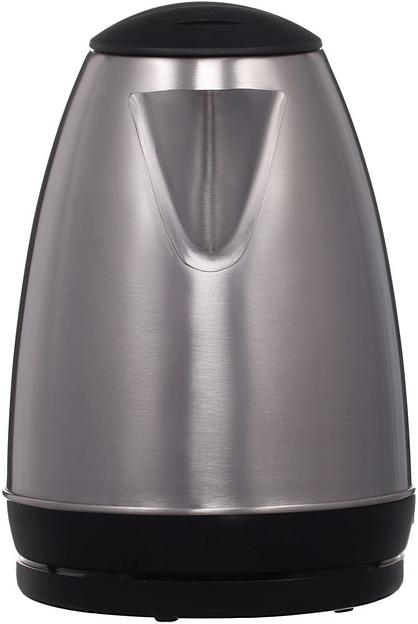 Чайник электрический Hyundai HYK-S1030 1.7л. 2200Вт серебристый матовый/черный (корпус: металл) фото 3