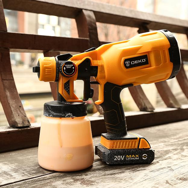 Краскопульт Deko DKSG20K2 120Вт бак:800мл 100-200мл/мин фото 5