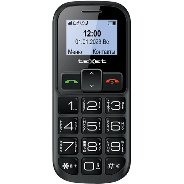 Мобильный телефон teXet TM-B322 цвет черный-красный с ЗУ фото 1