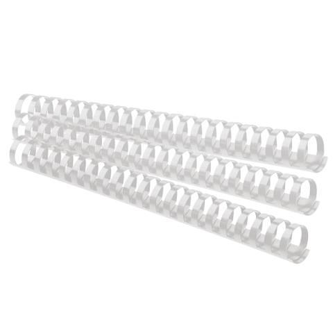 Пружины для переплета 25мм на 240 листов, белый Forofis фото 1