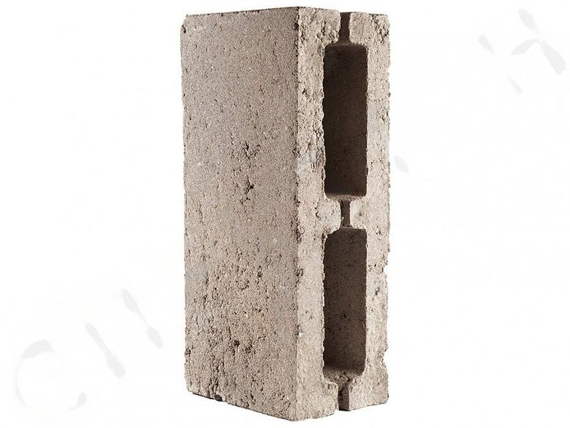 Блок перегородочный 2-пустотный КПР-ПР-ПС-39-50-1050 фото 1