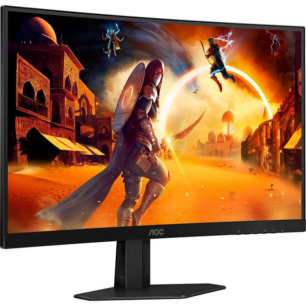 МОНИТОР 27" AOC C27G4ZXE Black (VA, изогнутый, 1920x1080, 280Hz, 0.3 ms, 178°/178°, 300 cd/m, 80M:1, +2xHDMI 2.0, +DP) фото 5
