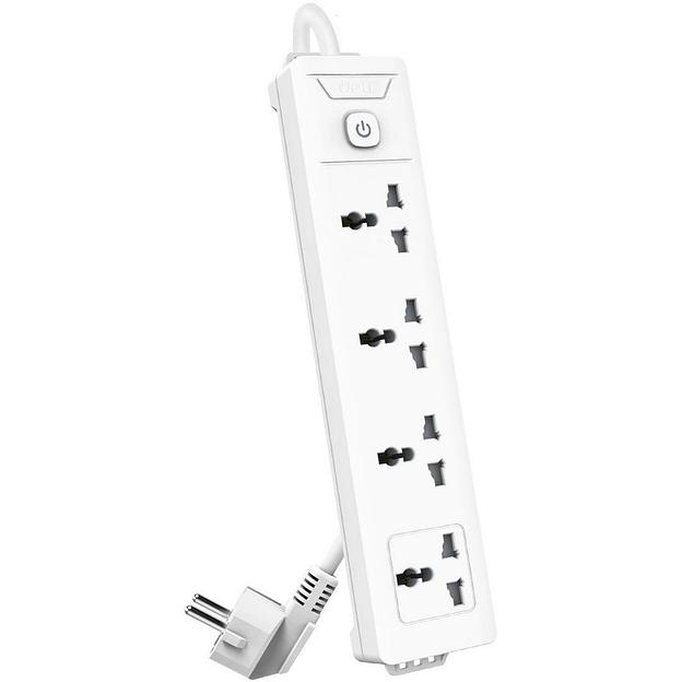 Кабельный удлинитель Deli Сетевые фильтры ET404 фото 1