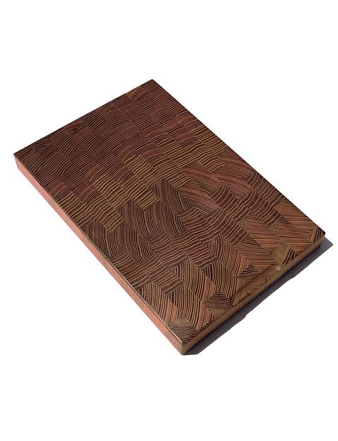 Доска торцевая разделочная «Термодрево» 40х20 мм, Опт фото 1