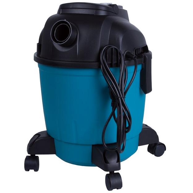 Строительный пылесос Bort BSS-1218 1200Вт (уборка: сухая/влажная) синий фото 2