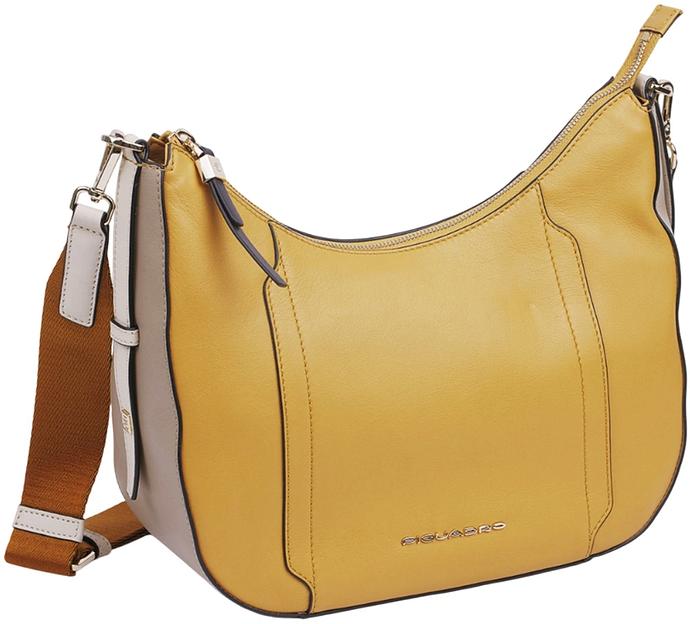 Сумка женская Piquadro Circle BD6657W92/GBE желтый/бежевый натур.кожа фото 1