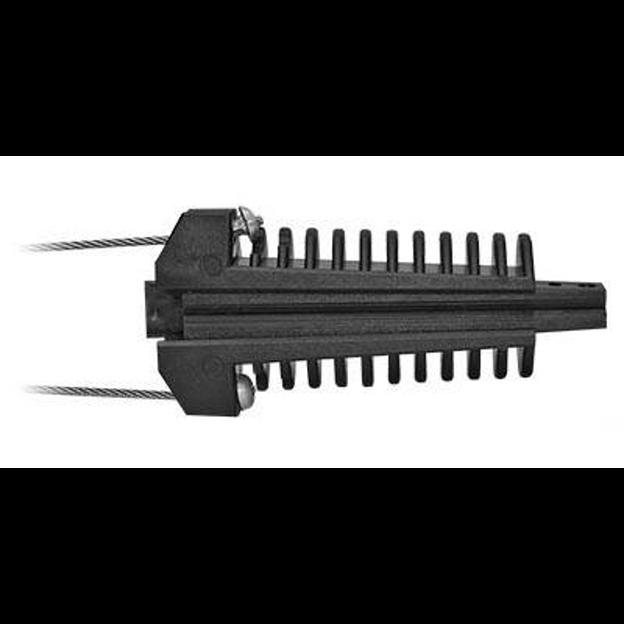 Зажим анкерный клиновой Alpha Mile 806-01-35 (малый, пластиковый) фото 1