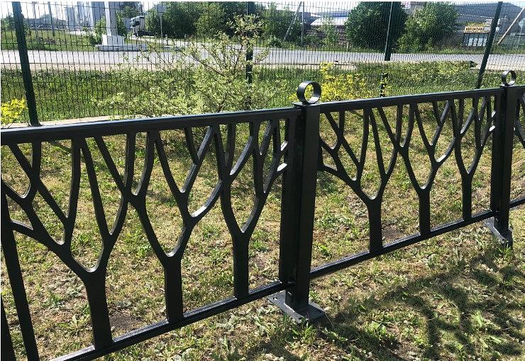 Пешеходное ограждение «Деревья» фото 1