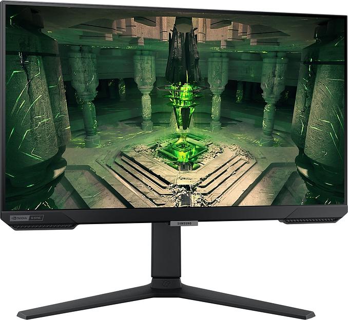 Монитор Samsung 25" Odyssey G4 S25BG400EI черный IPS LED 16:9 HDMI полуматовая HAS Piv 400cd 178гр/178гр 1920x1080 240Hz G-Sync FreeSync Premium DP FHD 4.5кг фото 5
