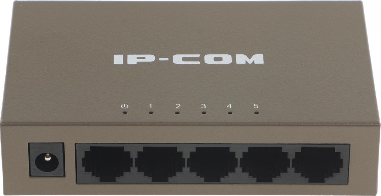 IP-COM F1005 Коммутатор неуправляемый, 5 портов, 5x100 Мбит/с, настольный фото 2