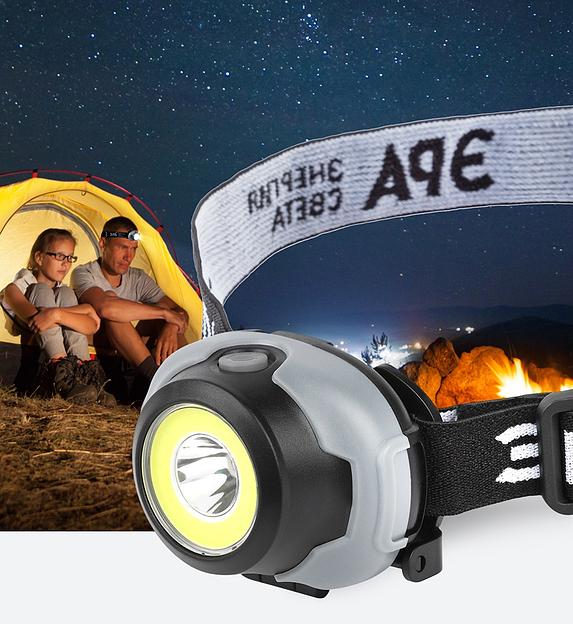 ЭРА Б0052752 Фонарь налобный светодиодный GB-710 Криптон, на батарейках, 3 режима, 5 Вт, СОВ, 3хААА фото 7