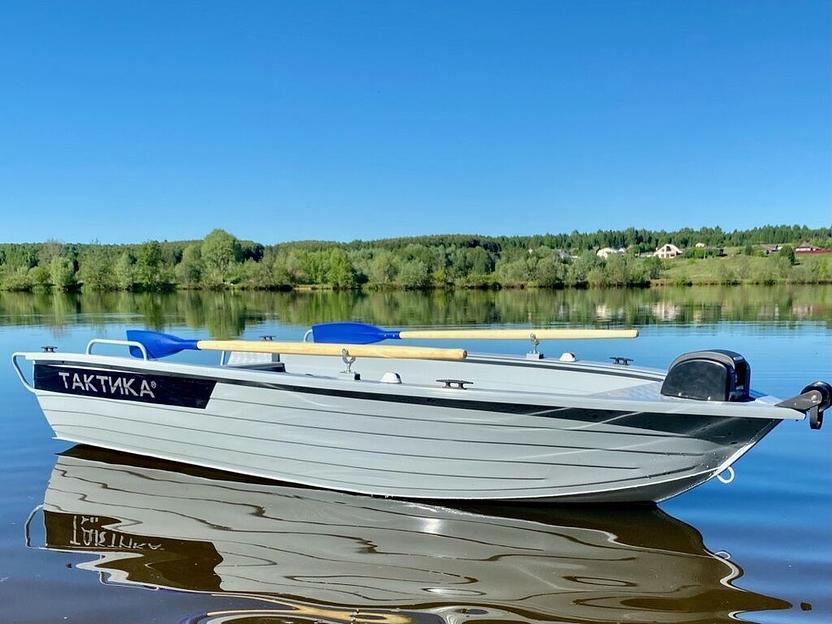Алюминиевая лодка Тактика 390 Р Fish, 390*146*60 см. фото 1