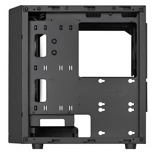 SST-PS15B-PRO Precision Mini Tower Micro ATX Computer Case, tempered glass, 2x 120mm ARGB, 1x ARGB Controller, black фото 5