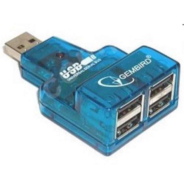GEMBIRD HUB USB2.0 Mini 4-port [UHB-CN224] фото 1
