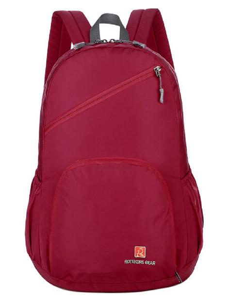 Дорожный рюкзак-трансформер 9081 красный ОПТ фото 2