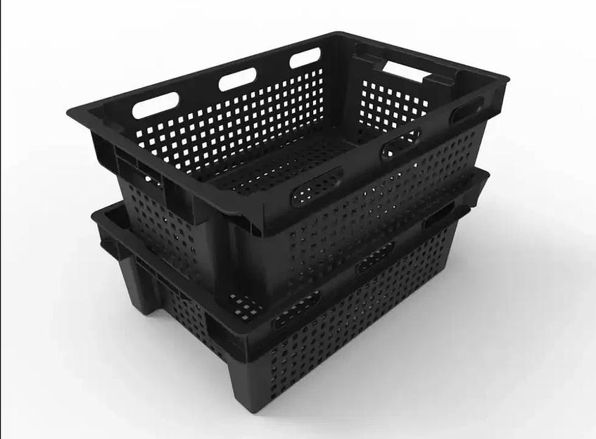 Овощной лоток перфорированный Трикапласт 600×400×200 мм ОПТ фото 1