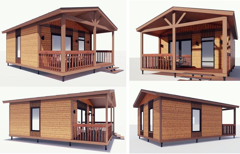 Арго 2/3.2 – модульный дом фото 1