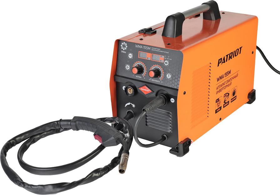 Сварочный полуавтомат Patriot WMA 155 M инвертор MIG-MAG/ММА 6.2кВт фото 9
