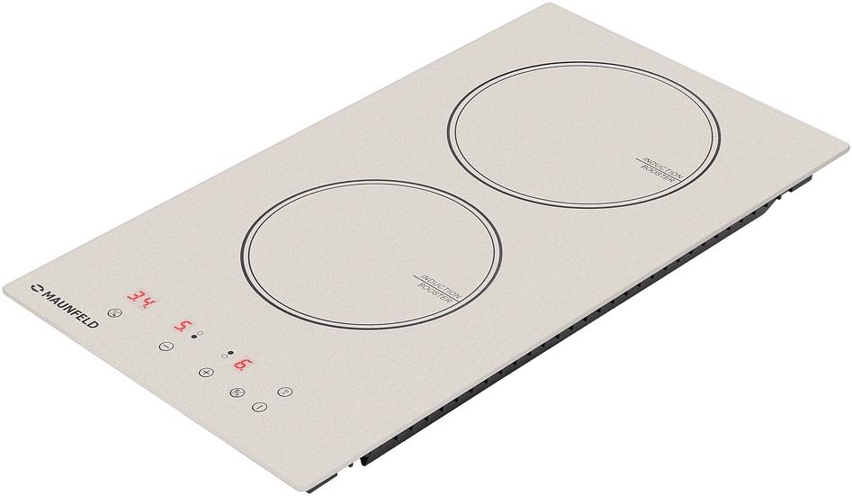 Индукционная варочная поверхность Maunfeld CVI292BG бежевый фото 3