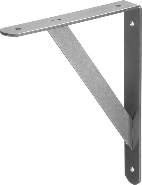 STAYER 250 х 200 х 30 х 4 мм, оцинкованный, усиленный уголок-кронштейн (37421-5) фото 1