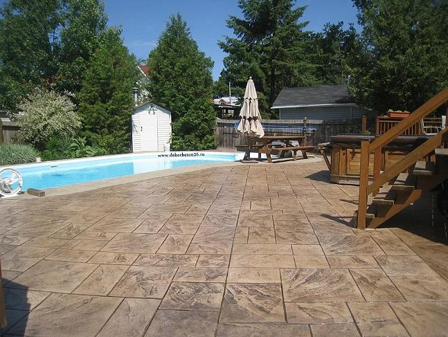 Форма для печатного бетона «Ашер слейт» фото 4