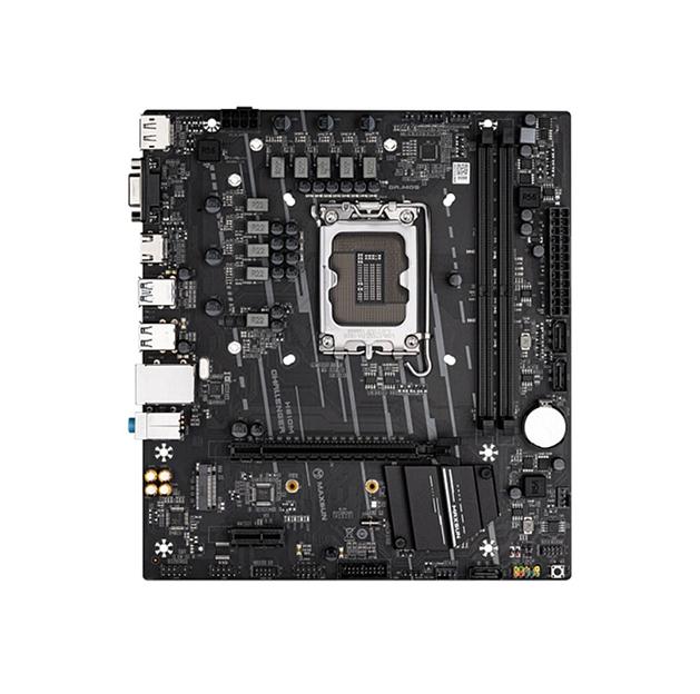Материнская плата MAXSUN Challenger H610M, Socket1700, mATX, Retail, 2xDDR4, PCIe4.0, 1xM.2, GLAN, 6xUSB2, 4xUSB3, CPU TDP 95Вт, VGA, HDMI, DP (MSCH-H610M) фото 1