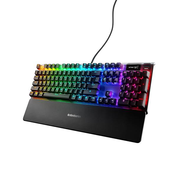 Клавиатура Steelseries Apex 7 (Blue Switch) US 64774 Чёрный фото 1