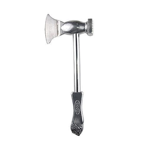 Молоток для отбивания мяса нерж. 0,36 кг 12*3,5 см. 28 см. Винтаж /1/50/ фото 1