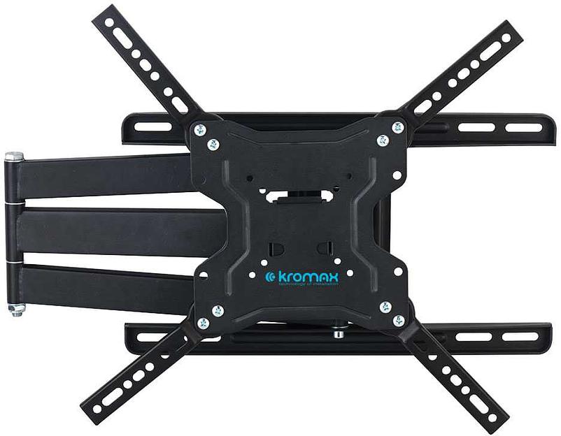 Кронштейн для телевизора Kromax DIX-19 черный 22"-65" макс.45кг настенный поворотно-выдвижной и наклонный фото 2