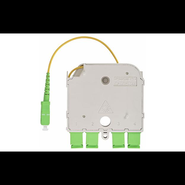 Универсальный сплиттерный модуль на 4 абонента LIGHT PON УСМ 1х4 SC/APC фото 5