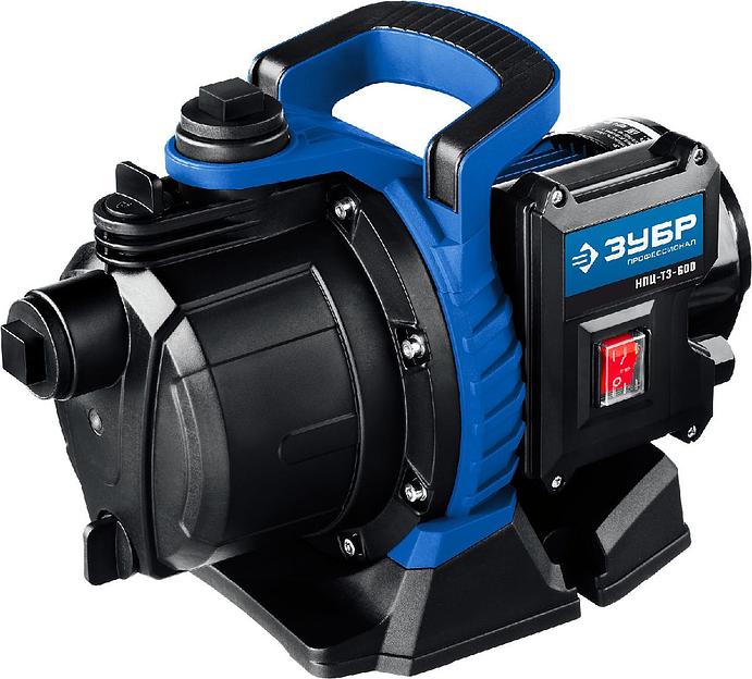 Садовый насос Зубр НПЦ-Т3-600, центробежный фото 1