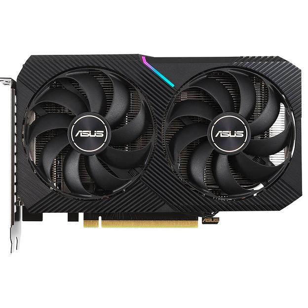 Видеокарта Asus PCI-E 4.0 DUAL-RTX3060-O12G-V2 LHR NVIDIA GeForce RTX 3060 12288Mb 192 GDDR6 1837/15000/HDMIx1/DPx3/HDCP Ret фото 3