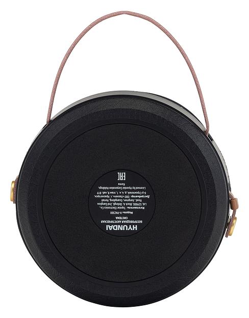 Колонка порт. Hyundai H-PAC500 черный 8W 1.0 BT/3.5Jack 10м 2200mAh фото 2