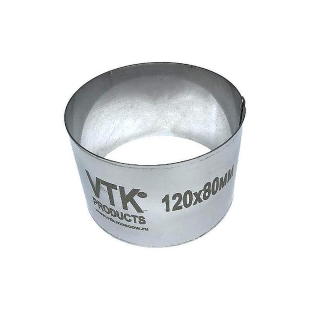 Форма для выпечки и заморозки Кольцо диаметр 120 мм высота 80 мм фото 2