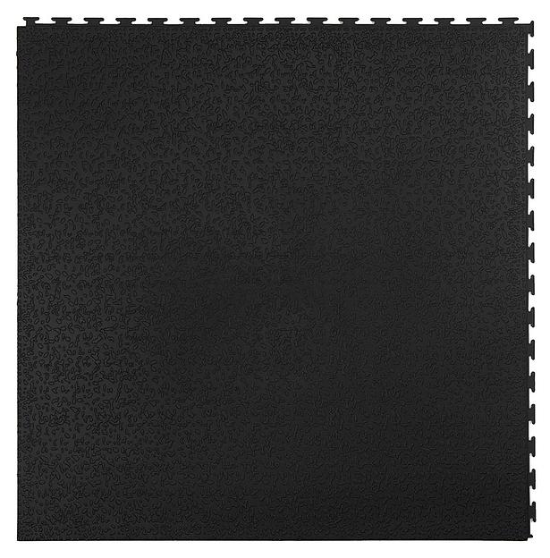 Sold Lock универсальное покрытие из ПВX со скрытым замком, толщина 7 мм, Цвет Черный RAL 9005, Толщина модуля 7 мм. фото 1