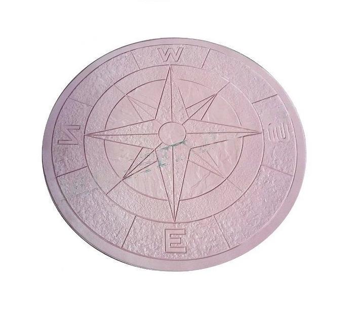 Форма для печатного бетона «Компас» фото 1