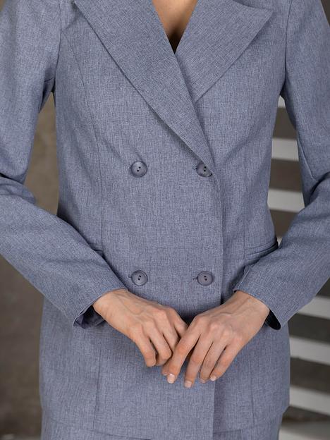 Костюм классический с брюками «Сильвия» Anna Ricco АРК006-2021-124 опт фото 6