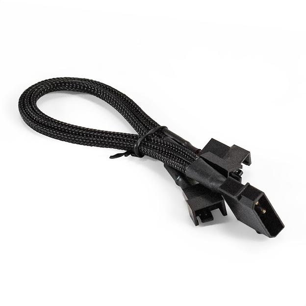 Exegate EX294791RUS Разветвитель питания для корпусных вентиляторов ExeGate EX-CC-PSU-3xF-0.3 (Molex/3x3/4pin, все разъемы имеют 2 контакта, 0,3м) фото 1