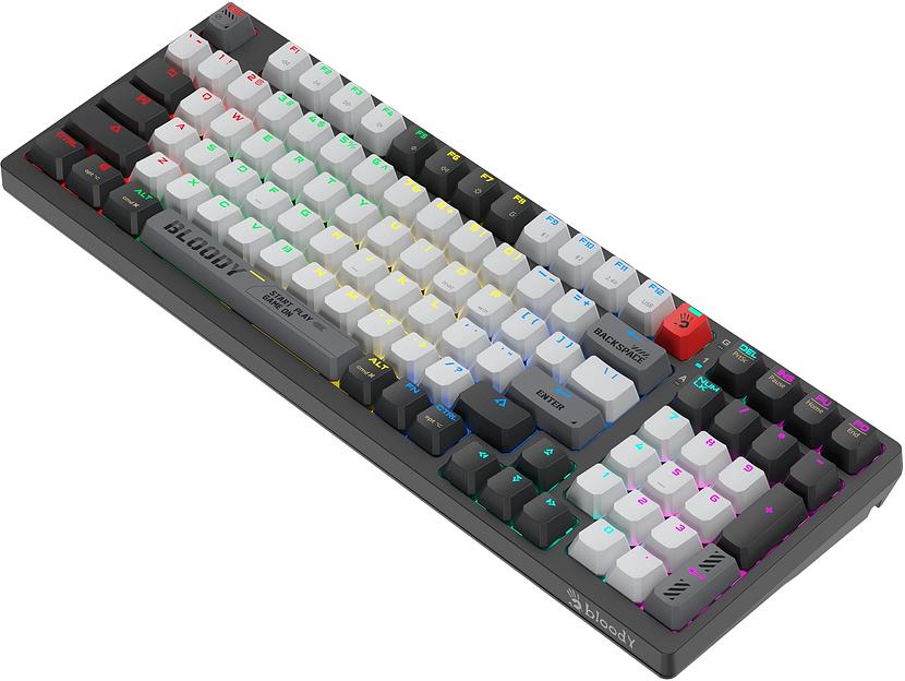 Клавиатура A4Tech Bloody WS98 механическая черный/серый USB for gamer LED (WS98) фото 5
