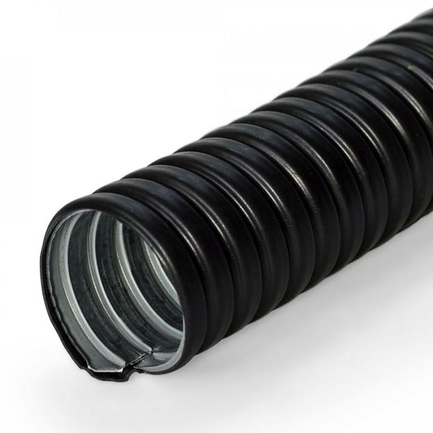 Металлорукав в ПВХ оболочке МРПИ-НГ-32 (25м/уп) Строитель фото 1