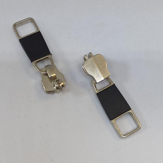 Бегунок  №8 никель широкий фото 1