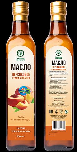 Персиковое масло 500 мл ОПТ фото 1